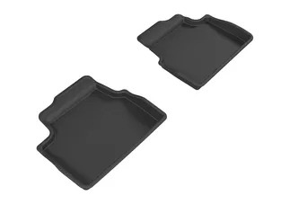 3D MAXpider Kagu 2nd Row Floormats For 2014-2019 Mini Hardtop 4-Door - Black